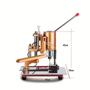 Perforadora Eléctrica de Papel de Escritorio, Equipo Manual de Perforación de Tarjetas para Papelería de Oficina y Encuadernación - Product Image 2