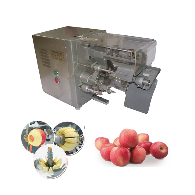 Industrial Apple Peeler Corer Slicer Automatic Apple Coring Machine