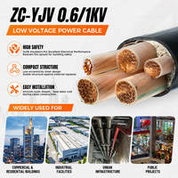 Câble d'alimentation en cuivre XLPE ZC-YJV 3120+270mm2 pour la construction navale et les systèmes de grues de conteneurs portuaires