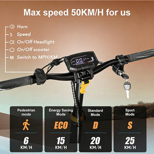 신제품 전동 스쿠터 <span class=keywords><strong>52V</strong></span> 20.8Ah 전동 스쿠터 10인치 전동 스쿠터 - Product Image 3