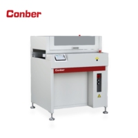 Convoyeur de rejet de cartes PCB SMT contrôlé par PLC Conber avec moteur et système ESD sécurisé, personnalisable pour la vente en gros