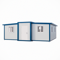 Maisons en conteneurs préfabriquées modulaires de 20 pieds, sûres et à faible teneur en carbone, extensibles et ultra bon marché de fabrication chinoise