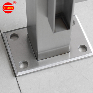 유리로 난간 난간 설치 외부 금속 난간 - Product Image 2