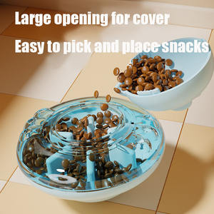 पालतू टंबलर लीची फूड बॉल आत्म-संतुष्टि ufo ufo बिल्ली और कुत्ते खिलौना निबल प्रतिरोधी धीमी भोजन पालतू जानवरों की आपूर्ति - Product Image 3