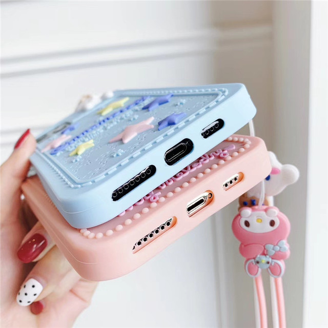 2024 Popular Original High Quality Soft Touching Material Cute Cartoon Silicon Phone case for iPhone 16 15 14 13 12 Pro Max