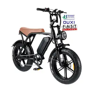 OUXI V8 120km Long Range Fast Speed Ebike Electric Bicycle Big Tire Fat MTB