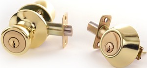 WEKIS USA Apartment Traditional Entrance Zinc Plated Keyless 60mm Backset Combo Lock Exterior <b>Door</b> Knob Lockset - Product Image 3