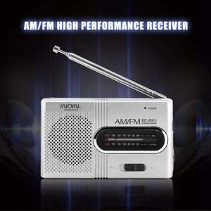 Radio AM FM Portátil de Fábrica BC-R21 71g 96x58x23mm con Antena Telescópica y Altavoz Integrado para Personas Mayores, Práctica Matutina y Uso Doméstico - Product Image 5