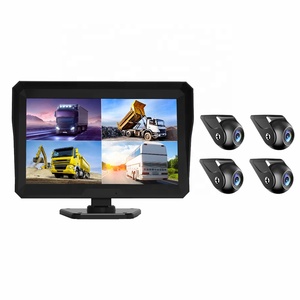 360 độ xem phía sau đảo ngược xung quanh xem Hệ thống <span class=keywords><strong>camera</strong></span> với 10.1 inch màn hình cho xe tải xe buýt xe buýt - Product Image 4