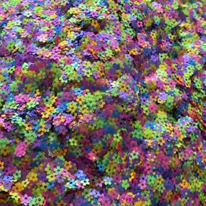 Paillettes personnalisées en gros en vrac en forme <span class=keywords><strong>de</strong></span> fleur <span class=keywords><strong>de</strong></span> marguerite pour ongles artisanat <span class=keywords><strong>de</strong></span> Noël grosses paillettes - Product Image 4