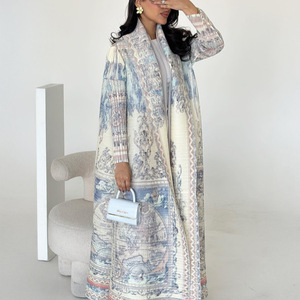 Nuovo <span class=keywords><strong>Abaya</strong></span> Plissettato Miyake 2026, Elegante e Dignitoso, Lussuoso Vestito Lungo Musulmano Mediorientale di Dubai, Taglie Grandi - Product Image 1