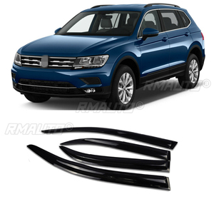 For Volkswagen VW Tiguan 2017 2018 2019 2020 2021 Side <b>Window</b> <b>Vent</b> Visor Sun Rain Deflector Guard Awnings Shelter Adhesive Cover - Product Image 1