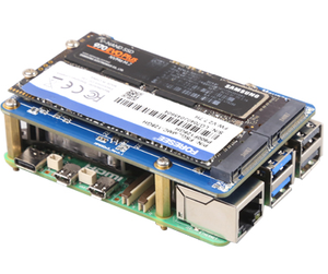 MPS2280D Raspberry <span class=keywords><strong>Pi</strong></span> 5 dédié PCIe PCIE double NVME SSD HAT prend en charge la carte de développement du système de démarrage SSD - Product Image 5