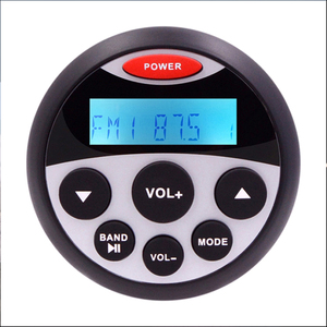 Sistema de Audio Profesional IP66 de 4 Canales AM/FM para Sistema Estéreo, USB, Impermeable, Salida de 4x20W, Dos Altavoces Marinos de 3'' con Certificación CE, FCC y RoHS - Product Image 2