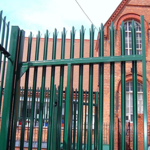 Tùy chỉnh cổng ống thép mạ kẽm cho nhà vuông ống hàng rào áp lực xử lý Hàng rào gỗ Bài Mũ phụ kiện phần cứng - Product Image 5