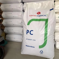 Siap Kirim Pelet Plastik Injeksi Polikarbonat PC-1220U Tahan UV, Transparansi Tinggi, Tahan Benturan Tinggi