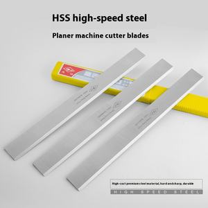 سكاكين تشوانغ مسطّحة عالية السرعة من الصلب <span class=keywords><strong>HSS</strong></span> مع مكبس أعمال خشبية ثقيلة من الفولاذ الأمامي بالكامل - Product Image 2