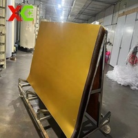 Panneau acrylique miroir doré léger, flexible, facile à découper, résistant aux UV, 2-30 mm, pour présentoirs d'exposition, décoration intérieure