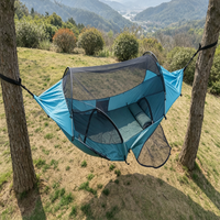 Hamac moustiquaire suspendu en nylon, design élégant, haute qualité, portable, abordable, pour camping, parc et jardin