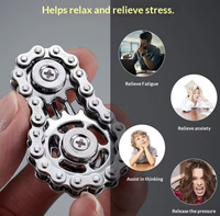 Vente en gros usine : Jouet Fidget Spinner en métal de haute qualité pour la décompression des jeunes (15-35 ans) et des enfants