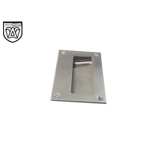 Anwang Tirador de Cajón Empotrado de Acero Inoxidable 304, 128x83mm, para Muebles - Product Image 3