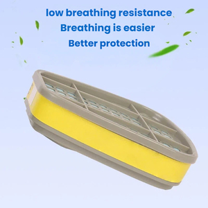 Filter Masker Pelindung Grosir 6001, Elemen Filter Partikel Debu, Filter Masker <span class=keywords><strong>Gas</strong></span> Industri, Kotak Filter - Product Image 4