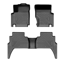 Tapis de sol 5D antidérapants en TPE KQD, sur mesure, pour Amarok Simple Cabine et Double Cabine – Vente en gros usine