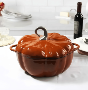 <span class=keywords><strong>Cocotte</strong></span> <span class=keywords><strong>en</strong></span> <span class=keywords><strong>fonte</strong></span> émaillée avec motif tomate - Compatible cuisinière et four - Product Image 6