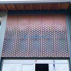 لوحة ديكور من سبائك الألومنيوم المطلية بالبودرة مقطوعة بالليزر CNC بدقة عالية، تصميم عصري للجدران الخارجية، حاصلة على شهادة <span class=keywords><strong>CE</strong></span> - Product Image 1