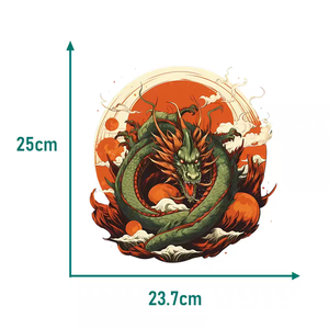Transferencias termoadhesivas de Dragon Ball Z, impresión en plastisol para ropa, diseño de dibujos animados - Product Image 4