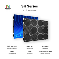 Panneaux d'écran vidéo LED d'intérieur 640x480mm P2.5 avec HDR10+ et luminosité de 800 nits, garantie de 5 ans