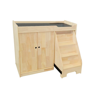 Cambiador de Madera Montessori para Guardería, Cómoda Estación de Cuidado de Pañales para Bebés para Preescolar y Guardería - Product Image 5