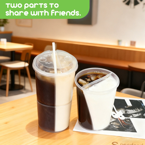 Nhựa dùng một lần <span class=keywords><strong>PP</strong></span> cốc nhựa 500, 700 ml đôi dày chia sẻ uống <span class=keywords><strong>cup</strong></span> - Product Image 5