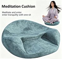 Tapis de méditation ergonomique en mousse à mémoire de forme pour l'extérieur, tapis de yoga, chaise de méditation avec support fessier – Vente en gros usine