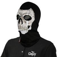 Masque en latex Call of Duty Big Eye, visage de squelette fantôme démon, accessoire pour Halloween, maison hantée, escape room, mascarade, personnalisable