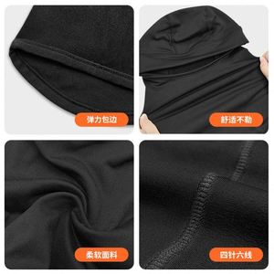 Cagoule de cyclisme coupe-vent en polaire polyester pour l'été – Masque facial chaud pour le vélo - Product Image 4