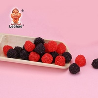 Permen Halal Rasa Buah Jelly Bentuk Berry Permen Gummy Camilan Anak untuk Kemasan Kotak