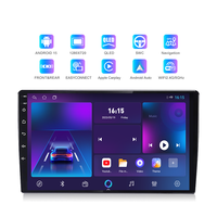 Venta al por Mayor KZS TS18 Reproductor de Audio Estéreo para Auto con Pantalla Táctil Universal de 9/10 Pulgadas, Android 15, DSP, OLED, GPS, WiFi, Mirror Link