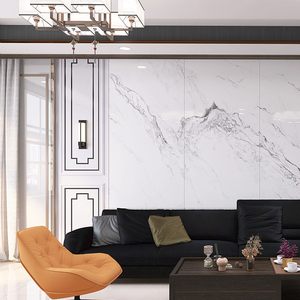 1200x2400mm Morden Beauty, plaque de pierre frittée, brillant poli émaillé porcelaine <span class=keywords><strong>livre</strong></span> ouvert correspondance céramique grand mur carreaux de porcelaine - Product Image 6