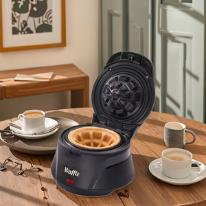 Mini <span class=keywords><strong>gaufrier</strong></span> électrique personnalisé pour petits bols à <span class=keywords><strong>gaufres</strong></span>, cônes pour ménage - Product Image 4