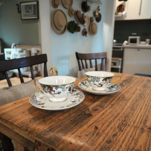 Wholesale Gold Vintage <b>Tea</b> <b>Cup</b> and Saucer <b>Set</b> Jungle Animals Coffee <b>Cup</b> <b>Set</b> Bone China <b>Tea</b> <b>Cup</b> <b>Sets</b> for Arabic - Product Image 1
