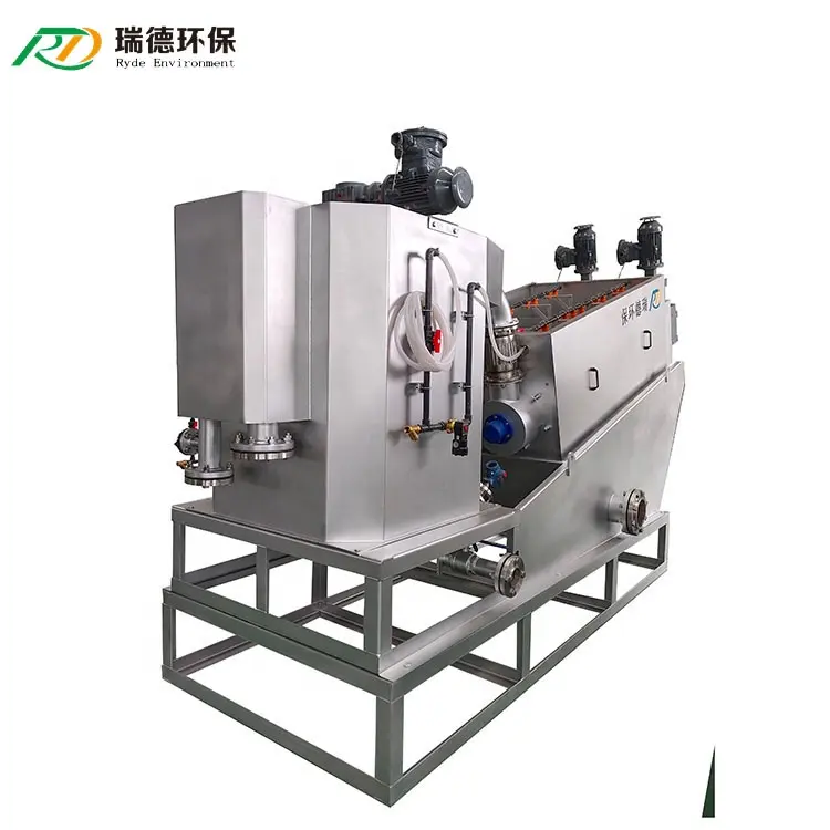 Screw Press for Sludge Dewatering Sewage Treatment Process Dewatering machine RDL201