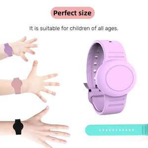 <span class=keywords><strong>Bracelet</strong></span> pour traceur GPS <span class=keywords><strong>Bracelet</strong></span> de montre caché en silicone souple <span class=keywords><strong>Bracelet</strong></span> étanche pour enfants - Product Image 4
