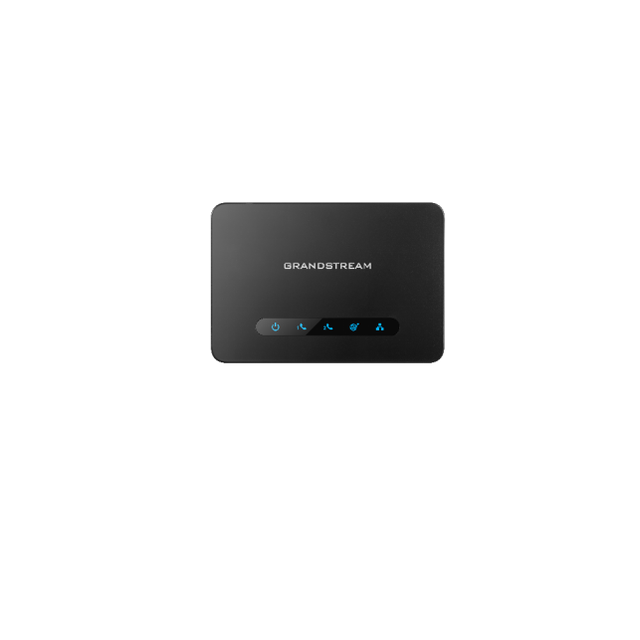Grandstream HT812 2-Port Analog Telephone Adapter (ATA) with Gigabit NAT Router