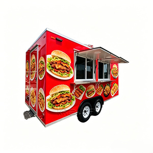 Remolque de Comida Rápida Personalizado DOT CE, Totalmente Equipado para Negocios de ODM, Cafetería, Cappuccino, Hot Dogs - Product Image 4
