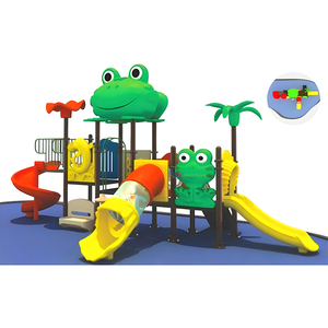 Tobogán de Plástico para Niños, Personalizado, de Tamaño Pequeño, para Exteriores, con Puerta, para Parques de Aventuras Infantiles - Product Image 3