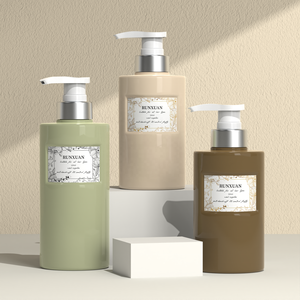 Ofertas Destacadas Runxuan: Envases Cosméticos Vacíos de 500 ml para Cuidado de la Piel, Botellas de Plástico PET de 600 ml con Bomba para Champú, Bronceador y Aceite Corporal - Product Image 6