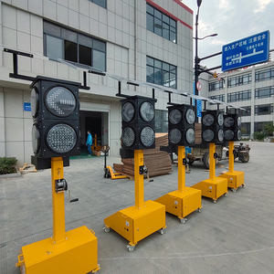 أحدث إشارات المرور الذكية أضواء الطريق المؤقتة بمعدات الطرق - Product Image 6