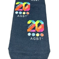 Chaussettes Cadeaux de Fêtes : Toutes en Polyester Élastique, Imprimés Double Face avec Options Personnalisées de Mini Logo ou de Photo