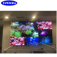   Panel de Pantalla LCD para Video Wall de 46, 49, 55, 65 y 75 Pulgadas, 1.7mm, 4K, Bisel Delgado, con Controlador de Video Wall